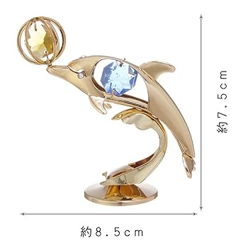 クリスタル イルカ 置物 Amazon.co.jp: IMIKEYA クリスタルガラス イルカの置物 装飾